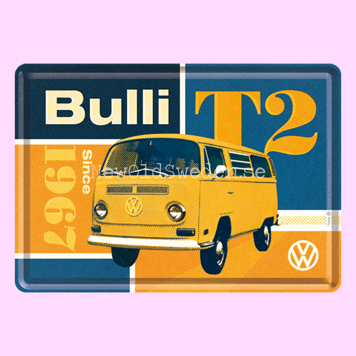 Bulli T2 VW Since 1967 - METAL CARD T4 - 3