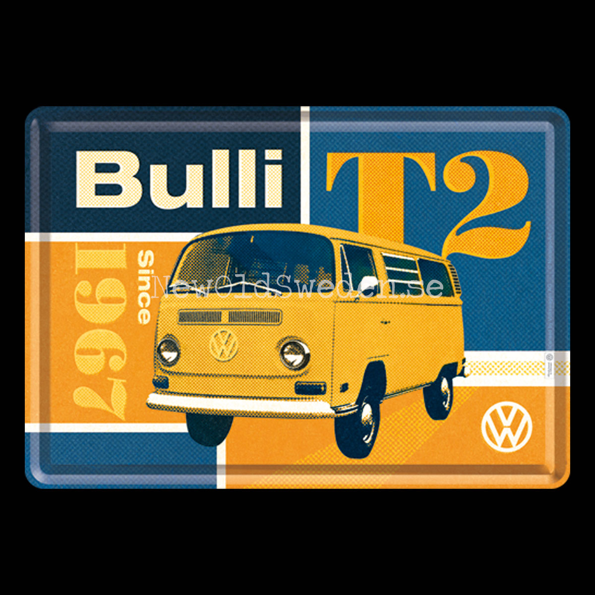 Bulli T2 VW Since 1967 - METAL CARD T4