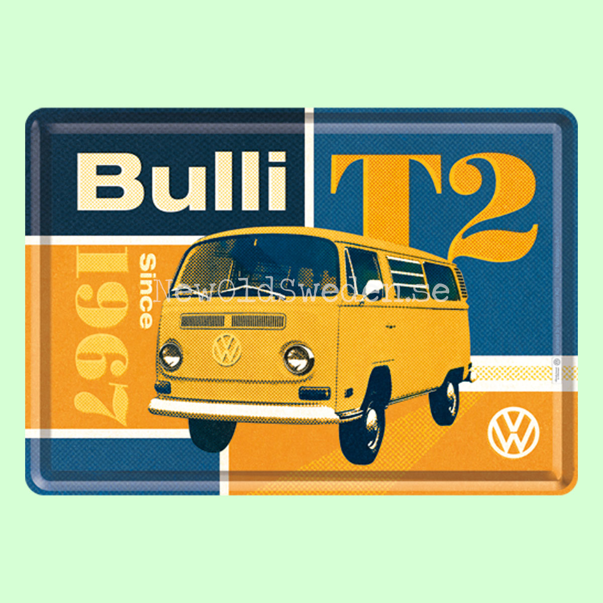 Bulli T2 VW Since 1967 - METAL CARD T4 - 5