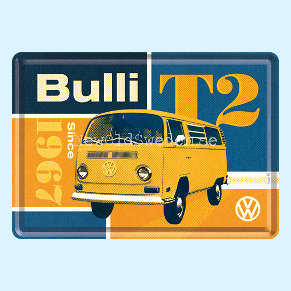 Bulli T2 VW Since 1967 - METAL CARD T4 - 6