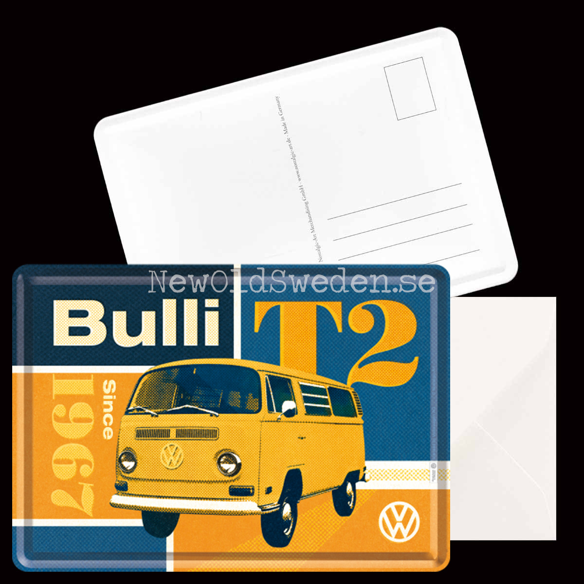 Bulli T2 VW Since 1967 - METAL CARD T4 - 8