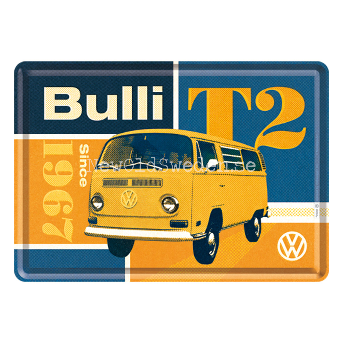Bulli T2 VW Since 1967 - METAL CARD T4 - 7