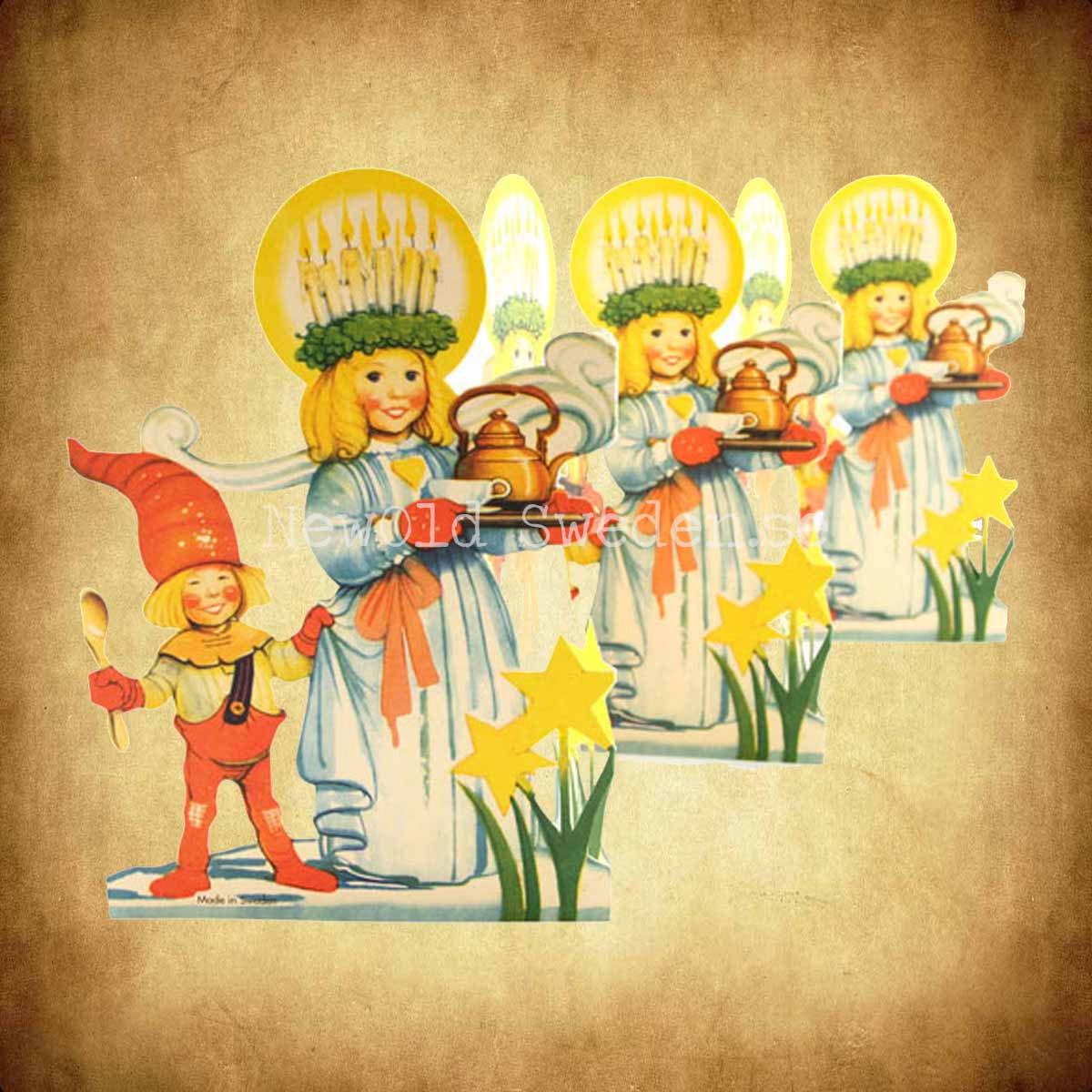 Pappersrad Lucia 16.5 x 69 cm - R09 - 2