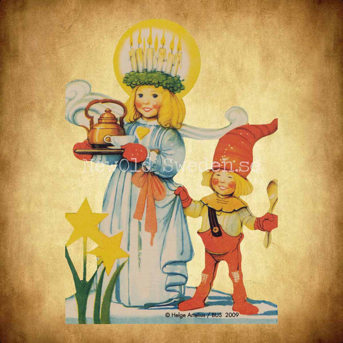 Pappersrad Lucia 16.5 x 69 cm - R09
