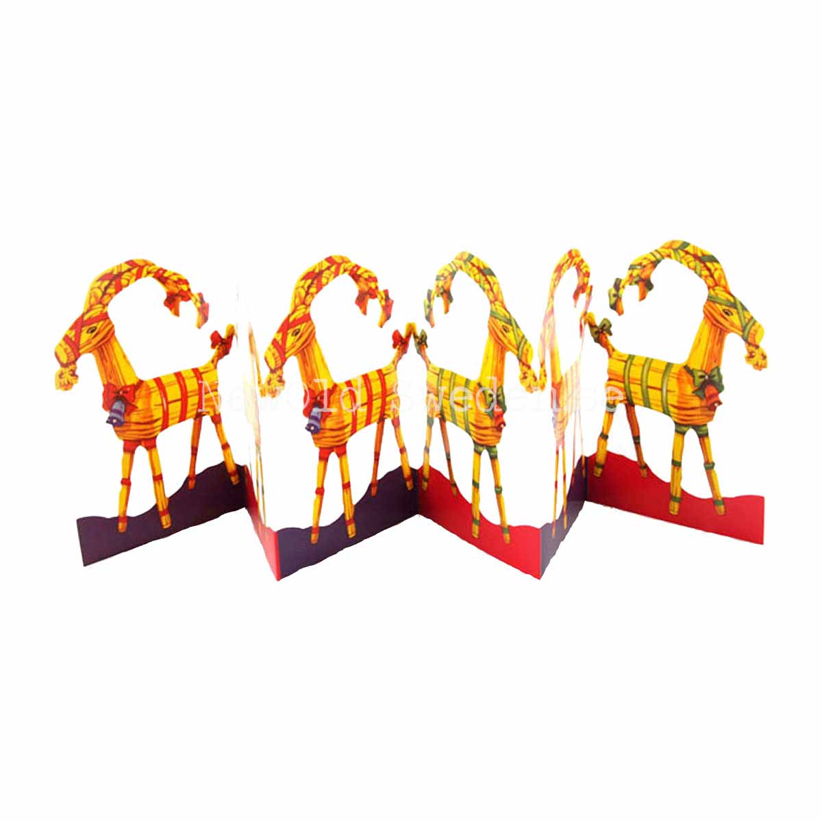 Pappersrader Halmbock - 63 x 15 cm - R09 - 6
