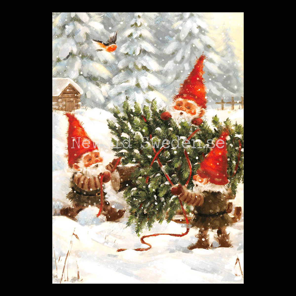 Julkort Nostalgi 8-pack - 88 - 6