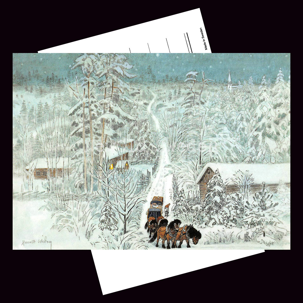 Lille Viggs julafton - Byvägen - Harald Wiberg - 750 - 3