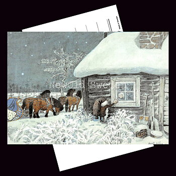 Lille Viggs julafton - Stugan - Harald Wiberg - 750