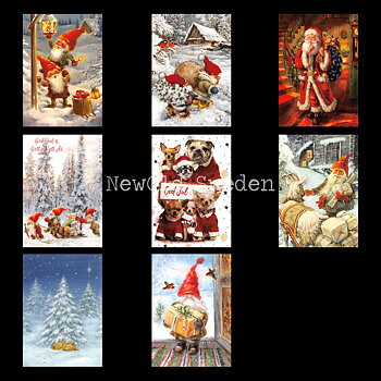 Julkort Nostalgi 8-pack - 11