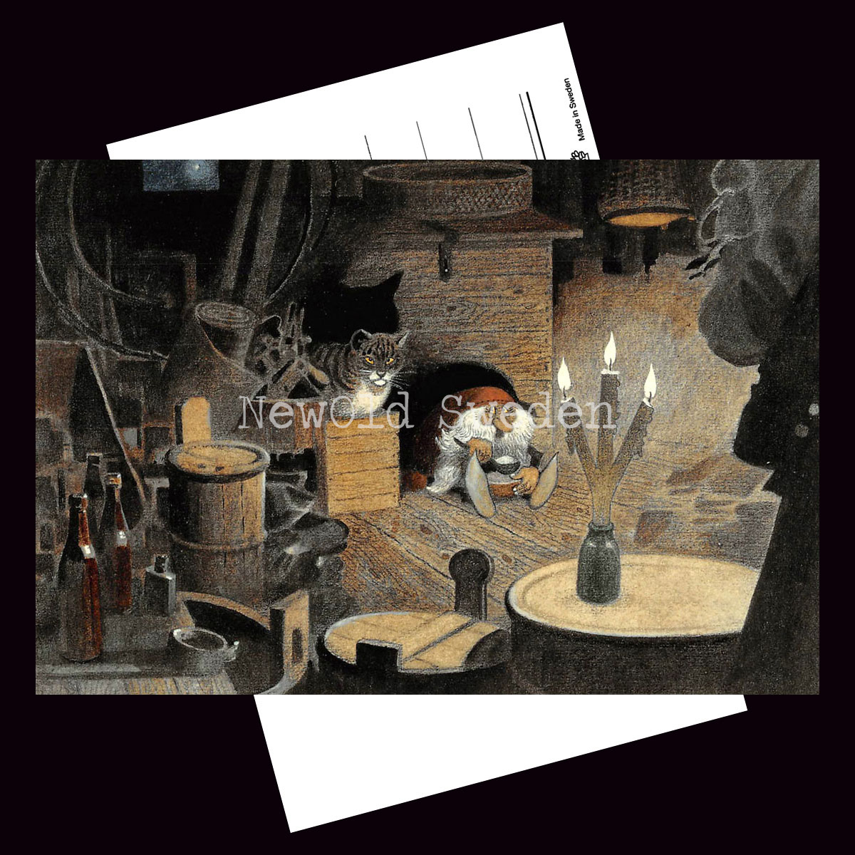 Tomten äter gröt - Harald Wiberg - 750 - 3