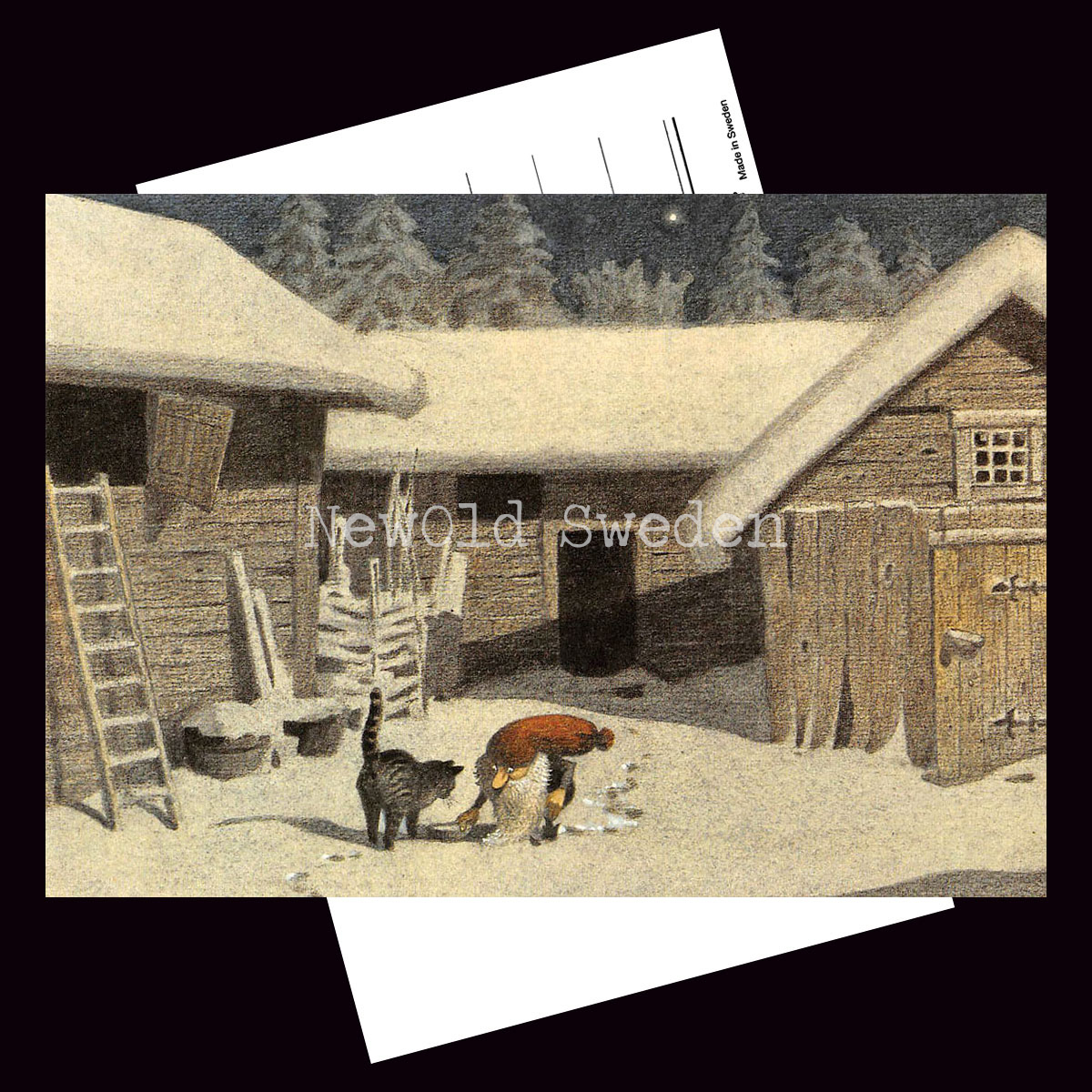 Tomten matar katten - Harald Wiberg - 750 - 3
