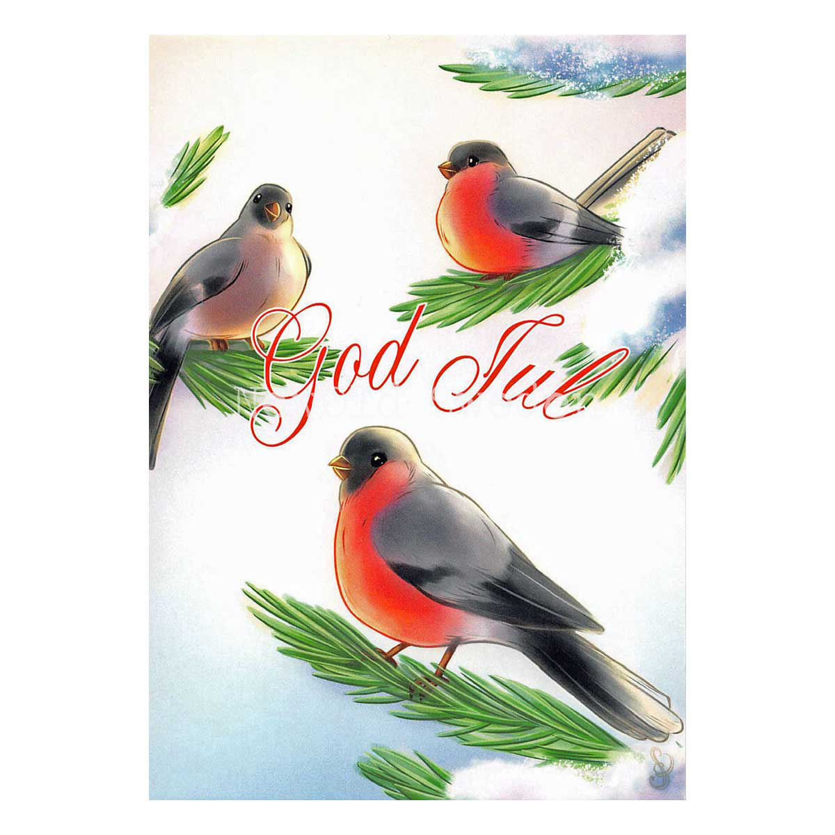 Domherre- God Jul - Sara Berntsson - 1012 - 4