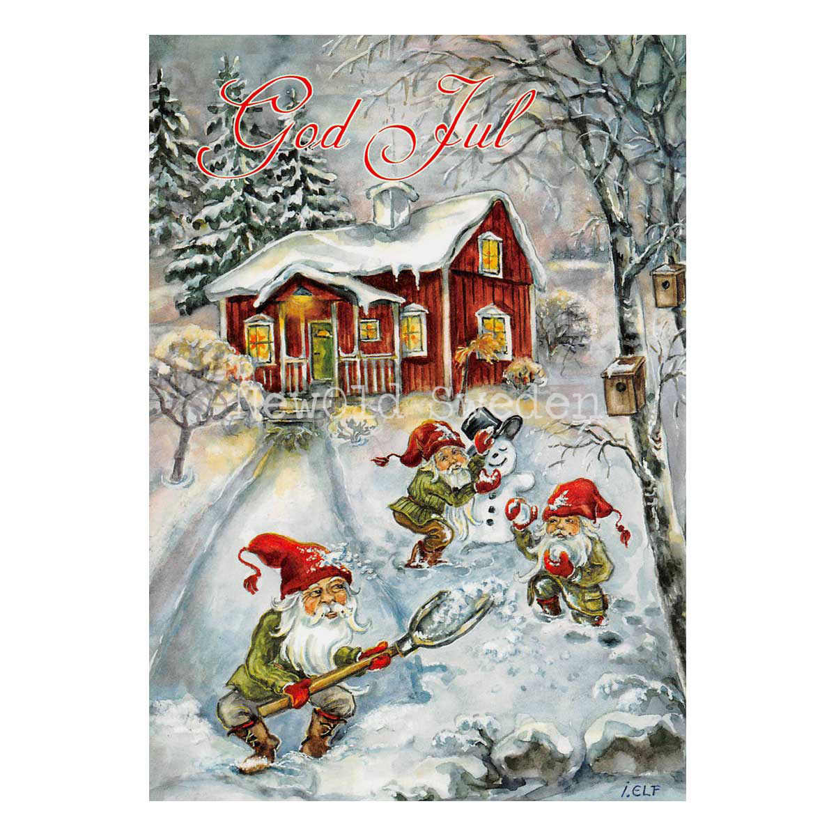 Nytta å nöje - God Jul - Ingrid Elf - 1012 - 4