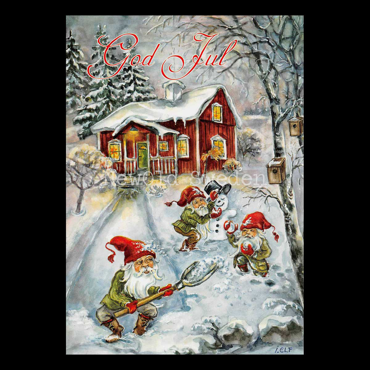 Nytta å nöje - God Jul - Ingrid Elf - 1012
