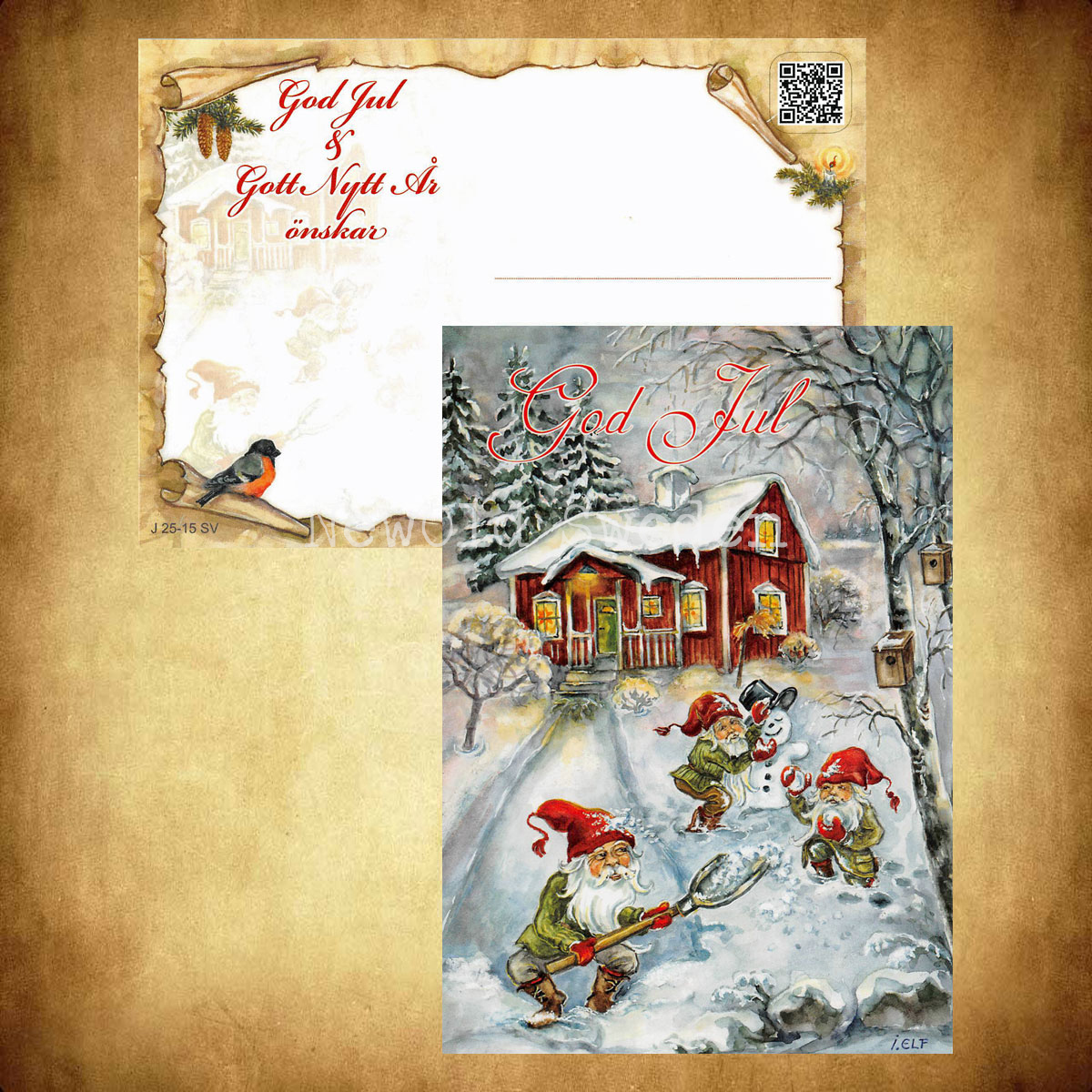 Nytta å nöje - God Jul - Ingrid Elf - 1012 - 3