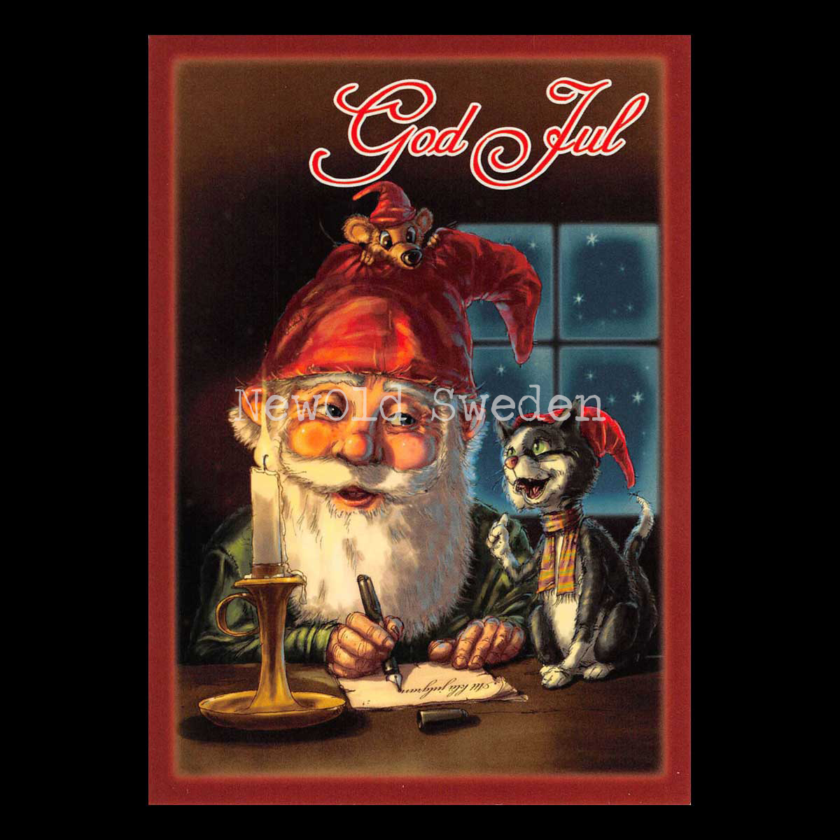 Julbrevet - God Jul & Gott Nytt År - Pähr Westin - 1015