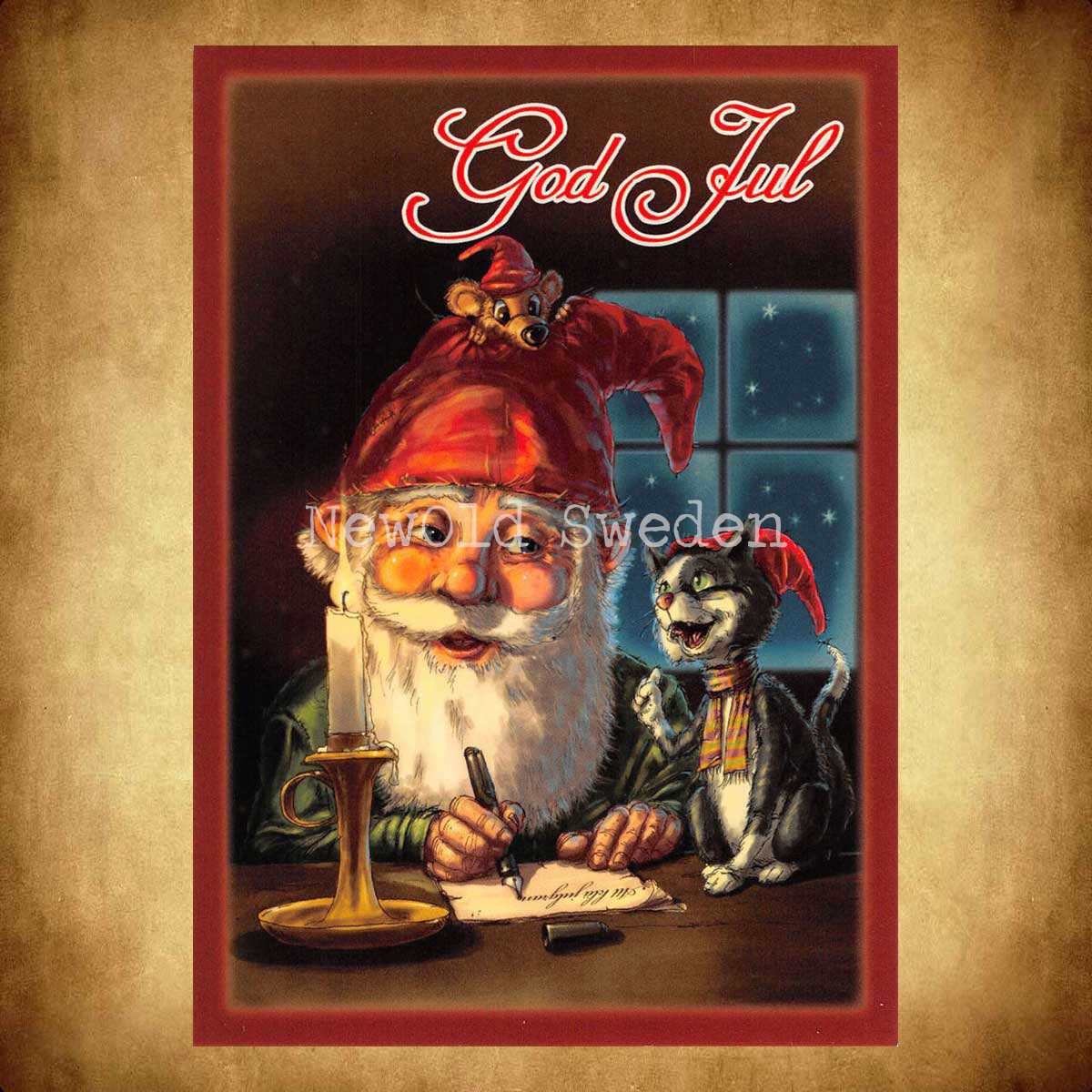 Julbrevet - God Jul & Gott Nytt År - Pähr Westin - 1015 - 2