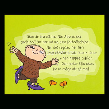 ALFONS - Ta på dej skorna, Alfons - KÄRNAN MINIBÖCKER - MB208