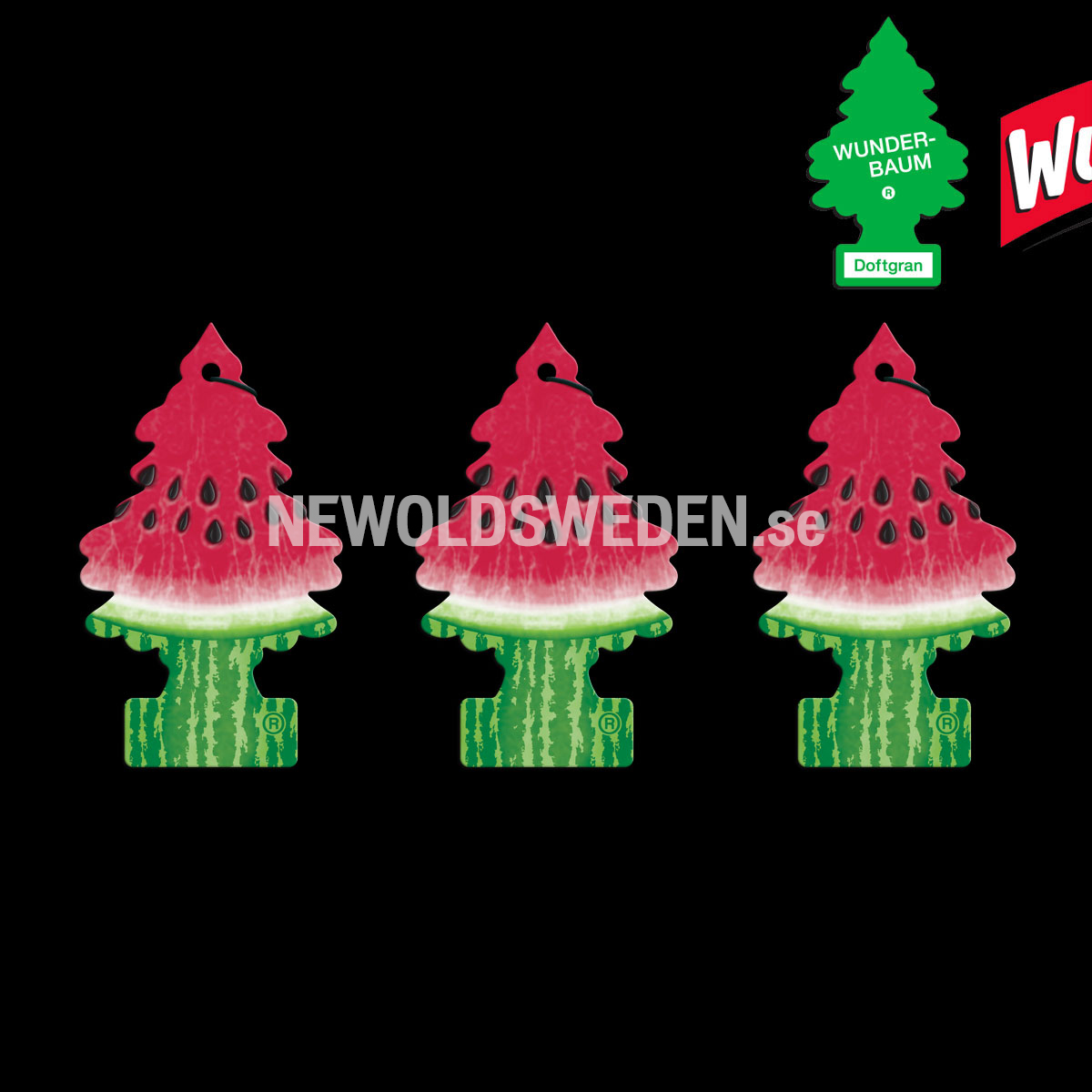 WATERMELON 3-PACK Doftgran Wunder-Baum - 2
