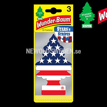 STARS´N STRIPES 3-PACK Doftgran Wunder-Baum