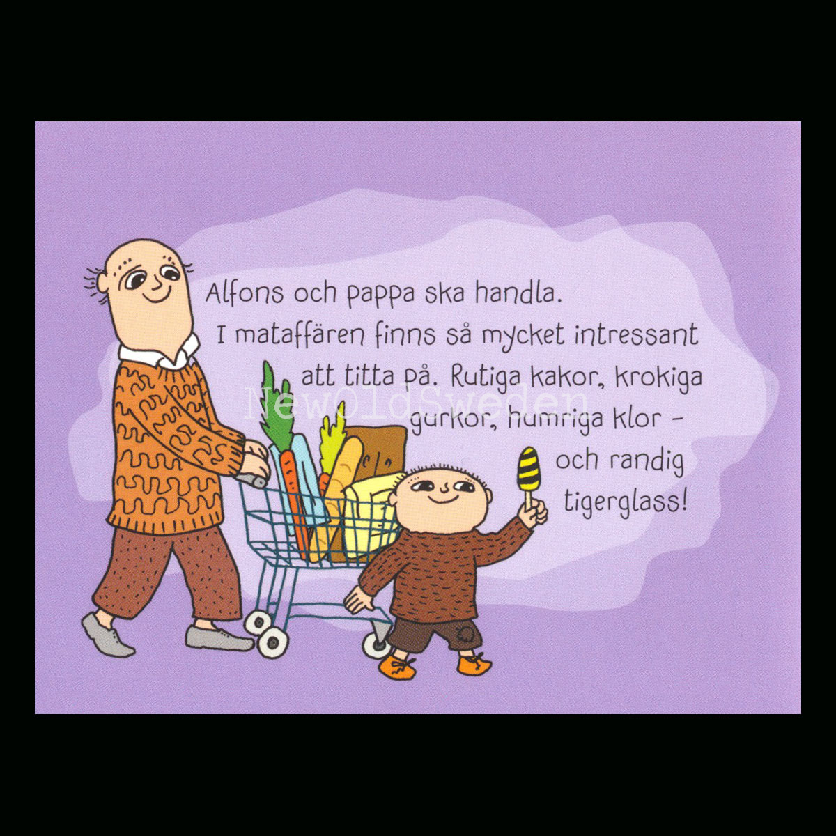 ALFONS - Kom pappa, sa Alfons - KÄRNAN MINIBÖCKER - MB208 - 2