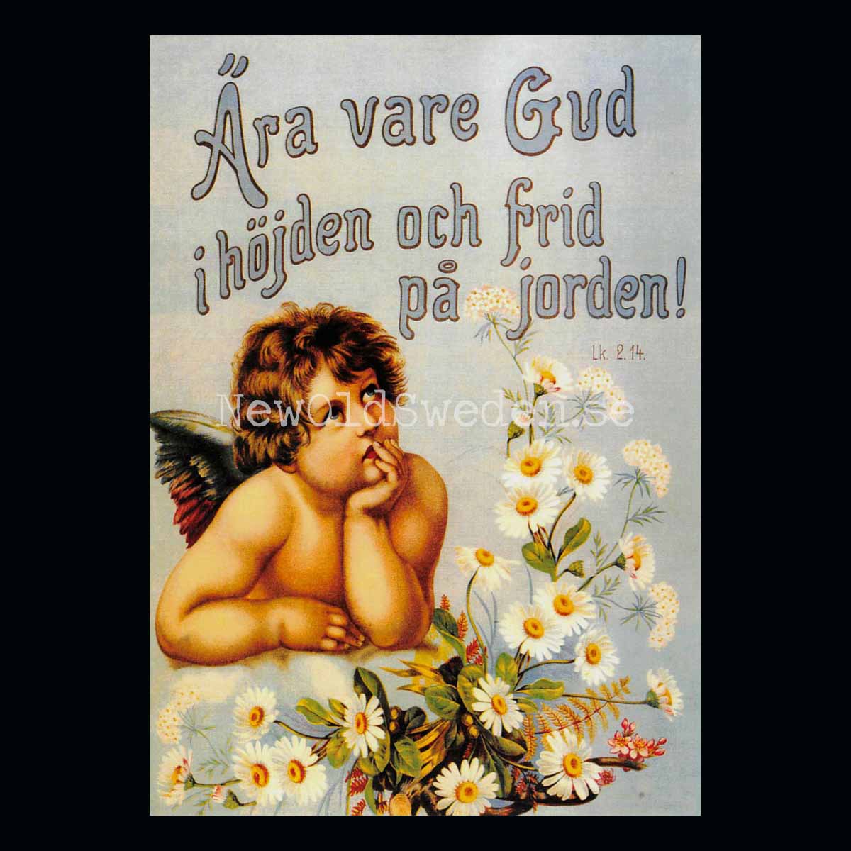Ära vare Gud - Vykort A5