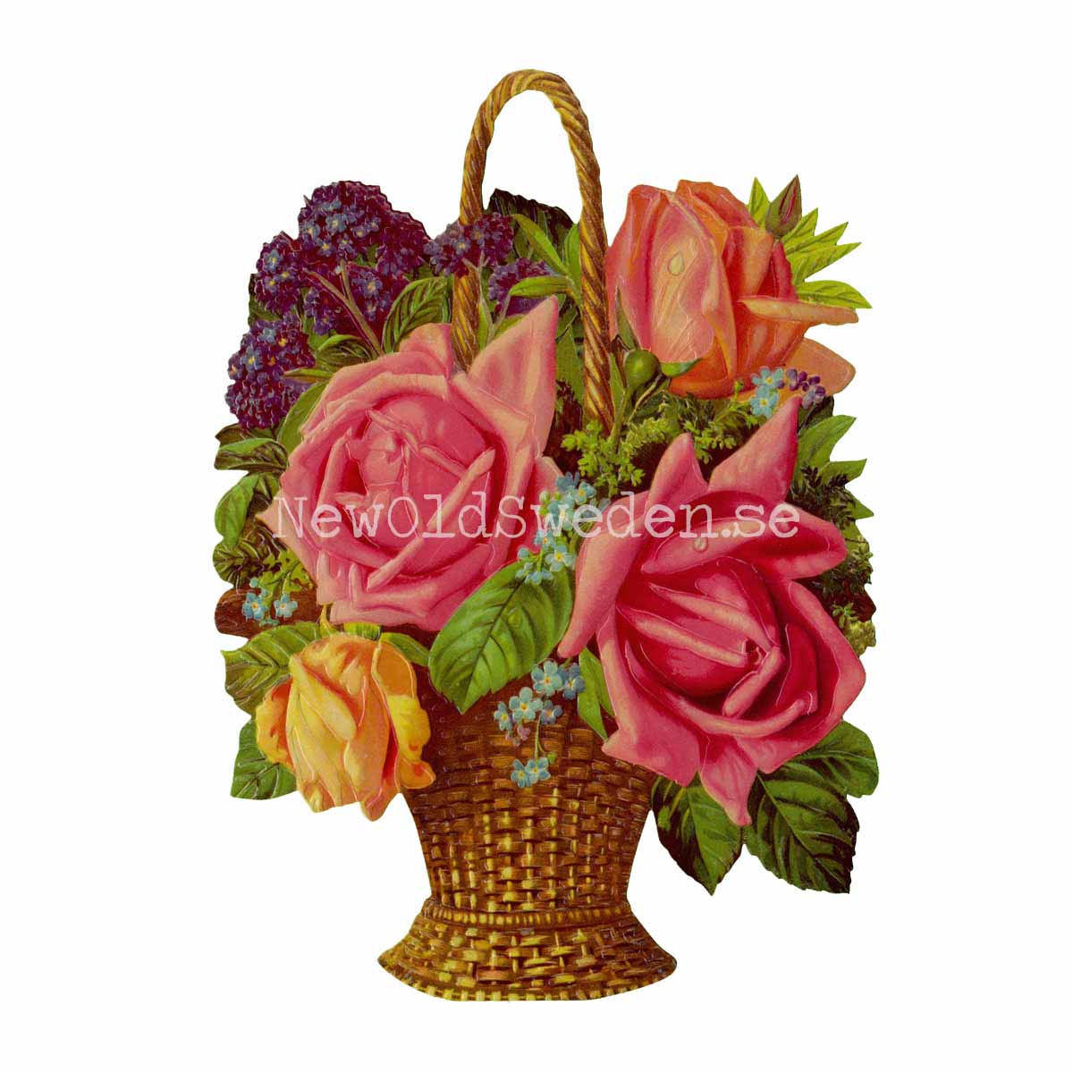 Bouquet of Roses 11.5x16 cm - Bokmärke © Ernst Freihoff 5091 - 3