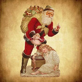 Santa with Child 90x16.5 cm - Bokmärke © Ernst Freihoff 5118