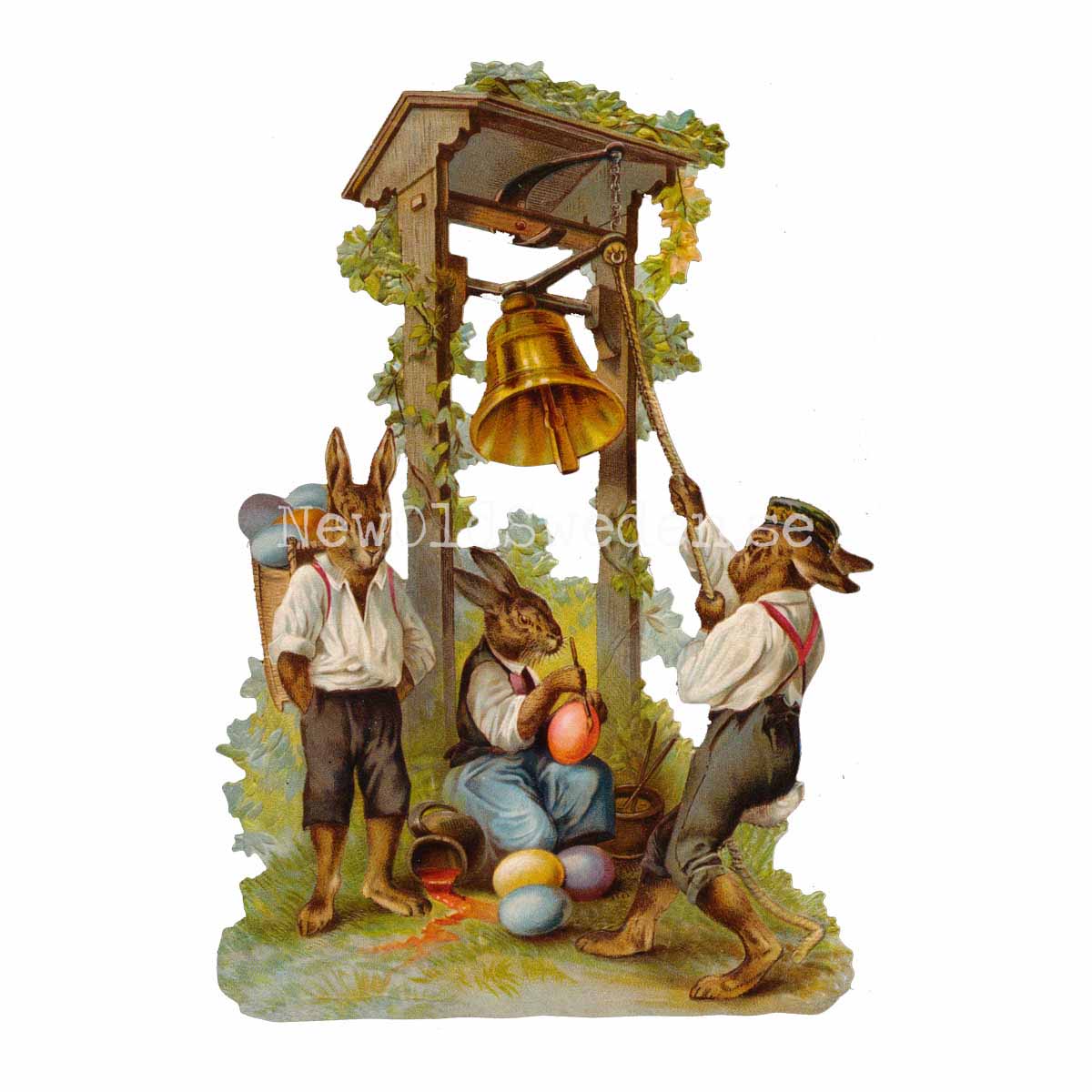 Easter 11x16.5 cm - Bokmärke © Ernst Freihoff 5173 - 3