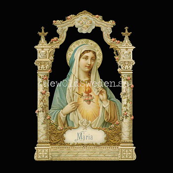 Maria 12x16.5 cm - Bokmärke © Ernst Freihoff 5144