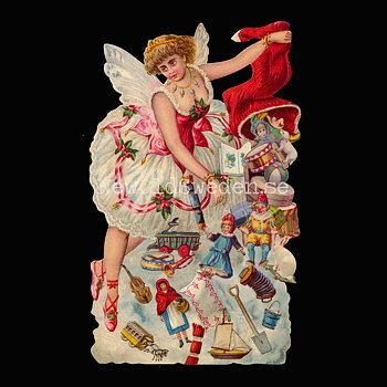 Christmas Elf 10.5x16.5 cm - Bokmärke © Ernst Freihoff 5149