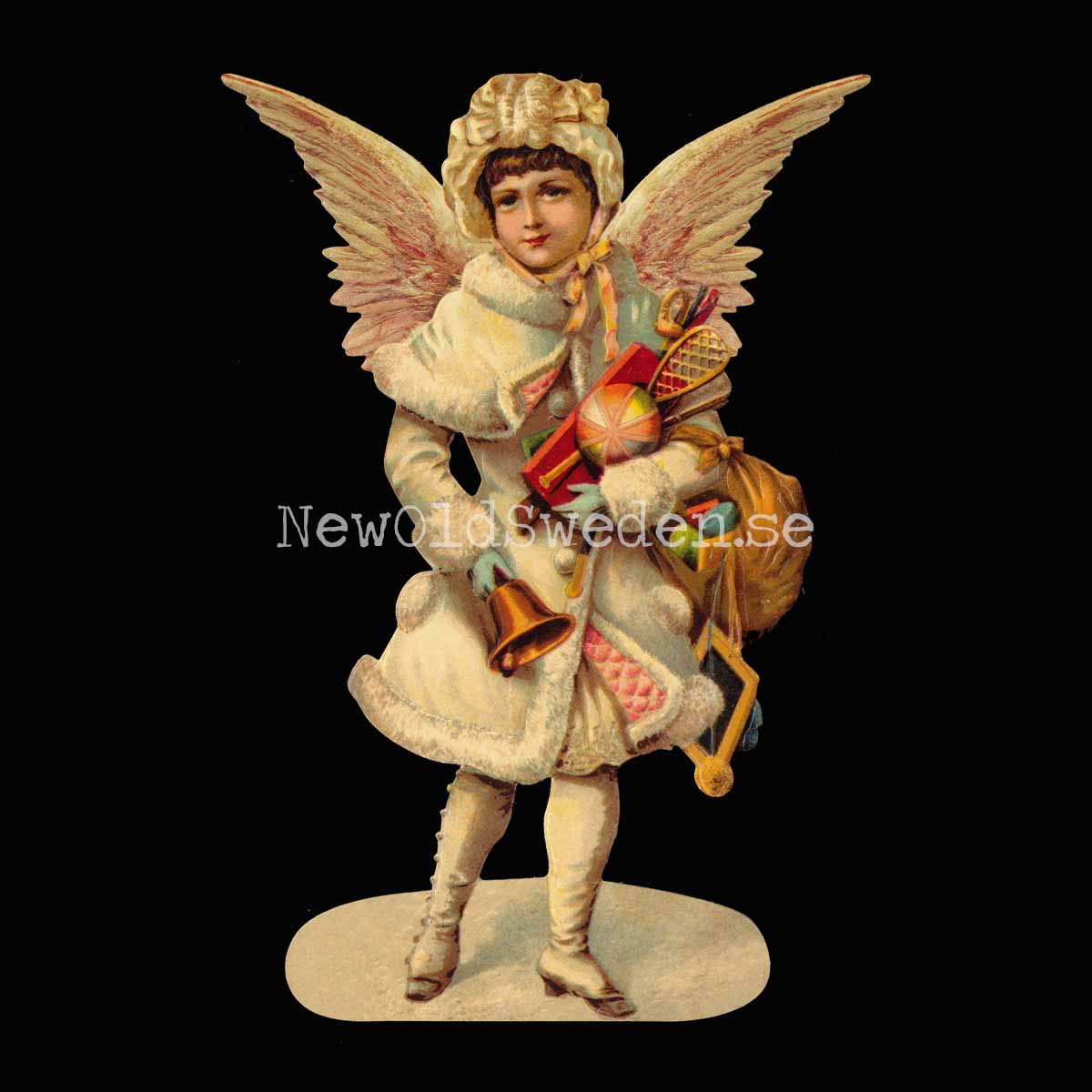 Snowangel 11x16.5 cm - Bokmärke © Ernst Freihoff 5151