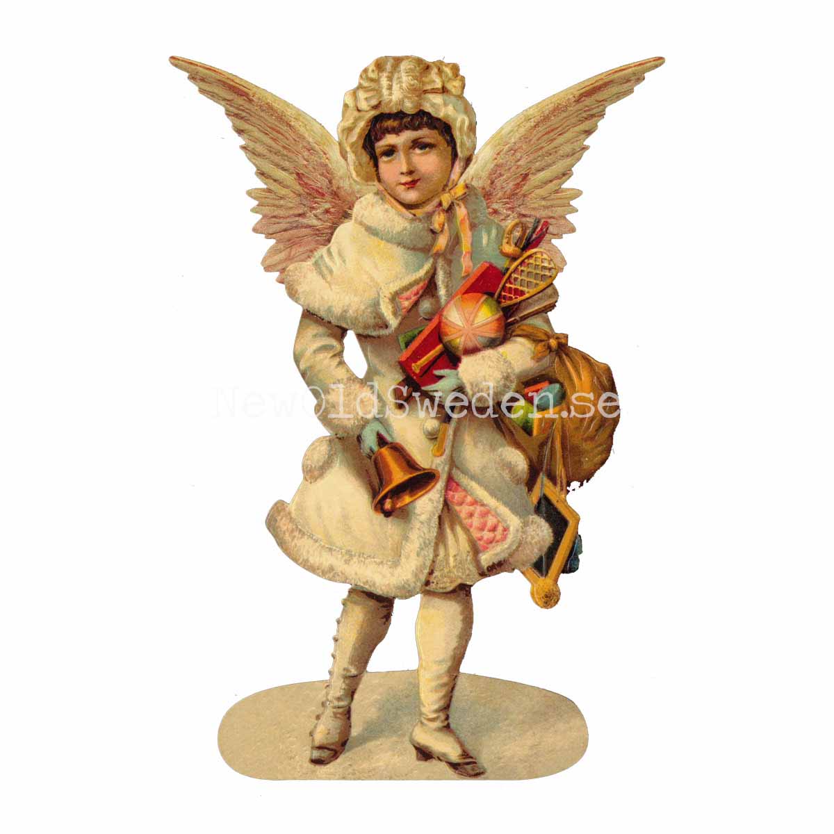 Snowangel 11x16.5 cm - Bokmärke © Ernst Freihoff 5151 - 3
