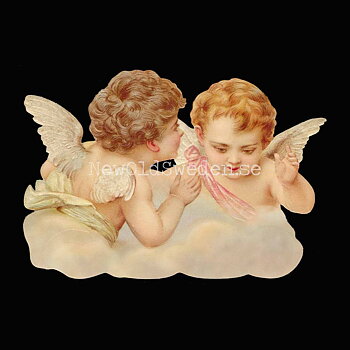 Two Whispering 16.5x11.5 cm - Bokmärke © Ernst Freihoff 5159
