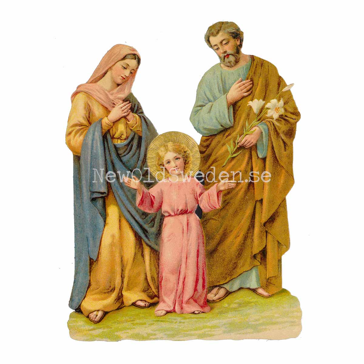 Holy Family 11x16.5 cm - Bokmärke © Ernst Freihoff 5162 - 3