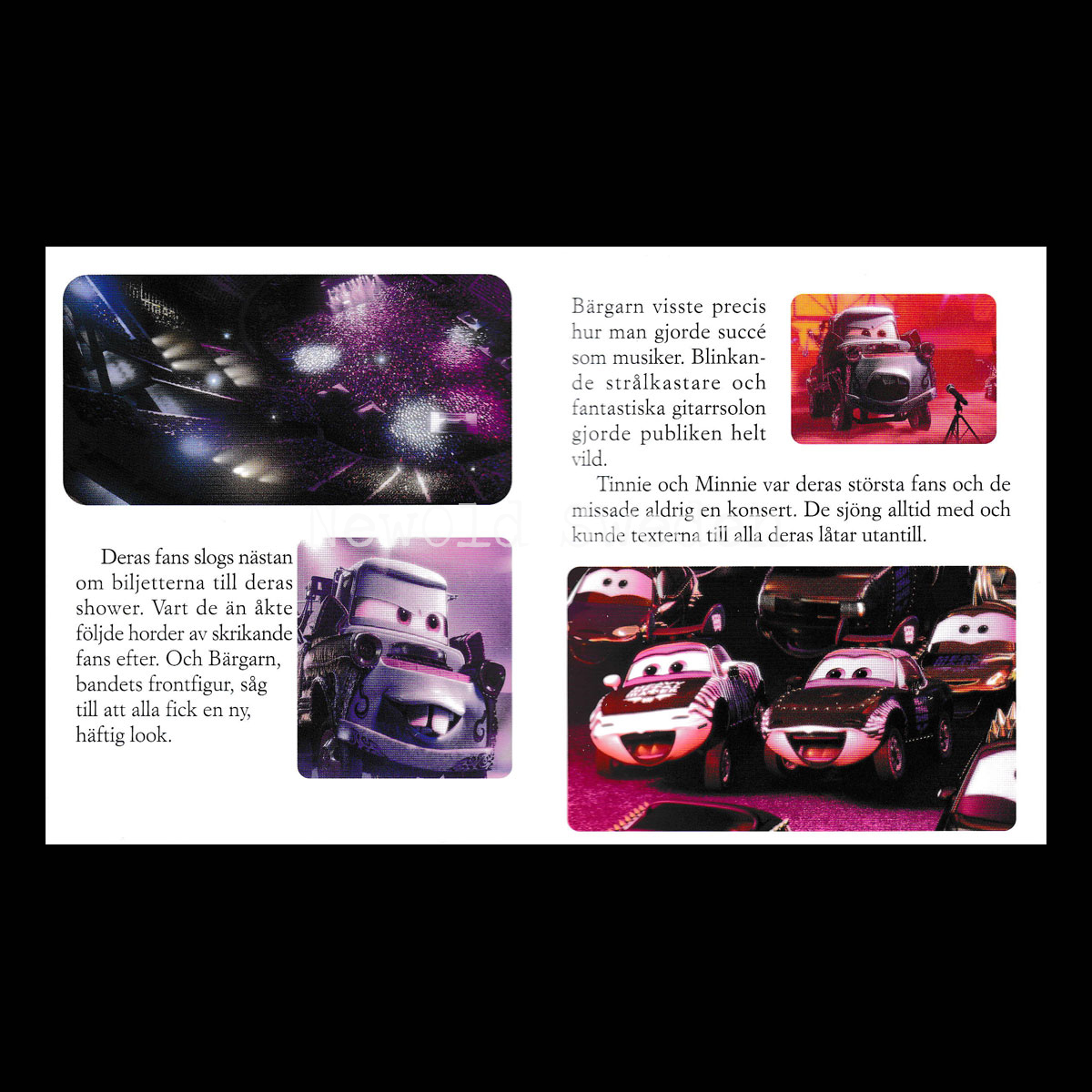 BILAR PIXAR CARS - DISNEY MINIBÖCKER - MB207 - 2