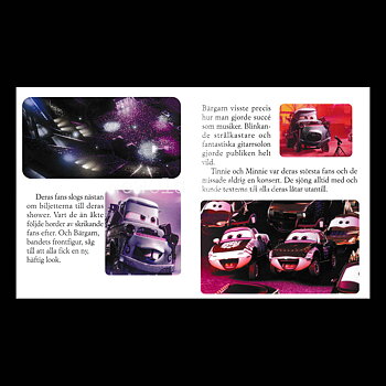 BILAR PIXAR CARS - DISNEY MINIBÖCKER - MB207