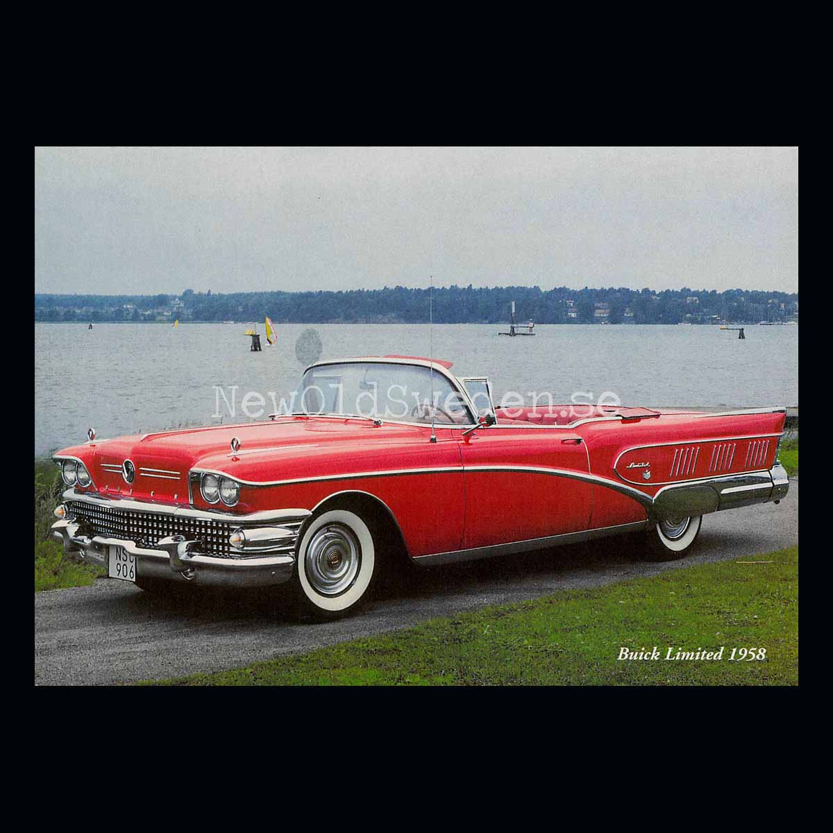 Buick Limited 1958 - Vykort A5