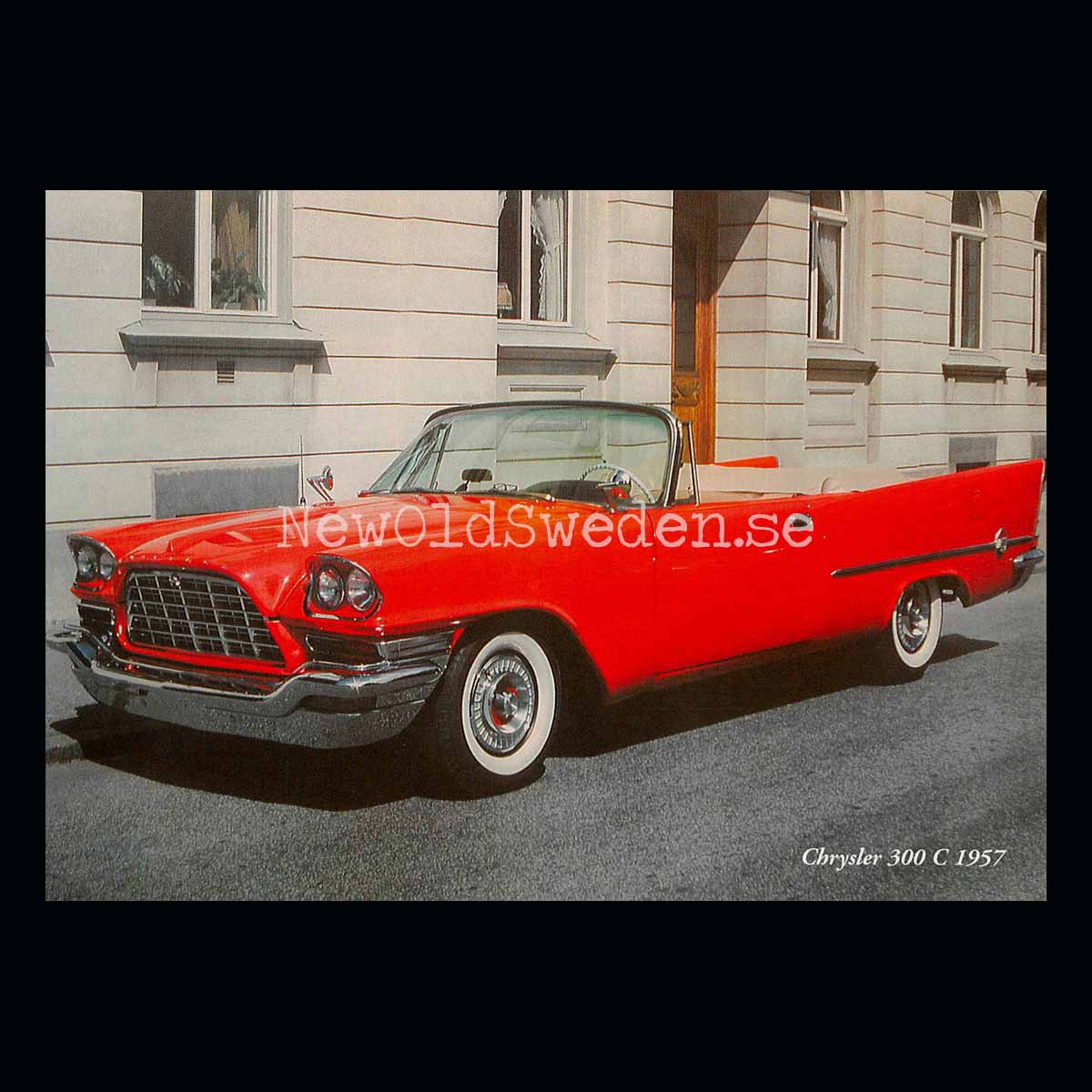 Chrysler 300 C 1957 - Vykort A5