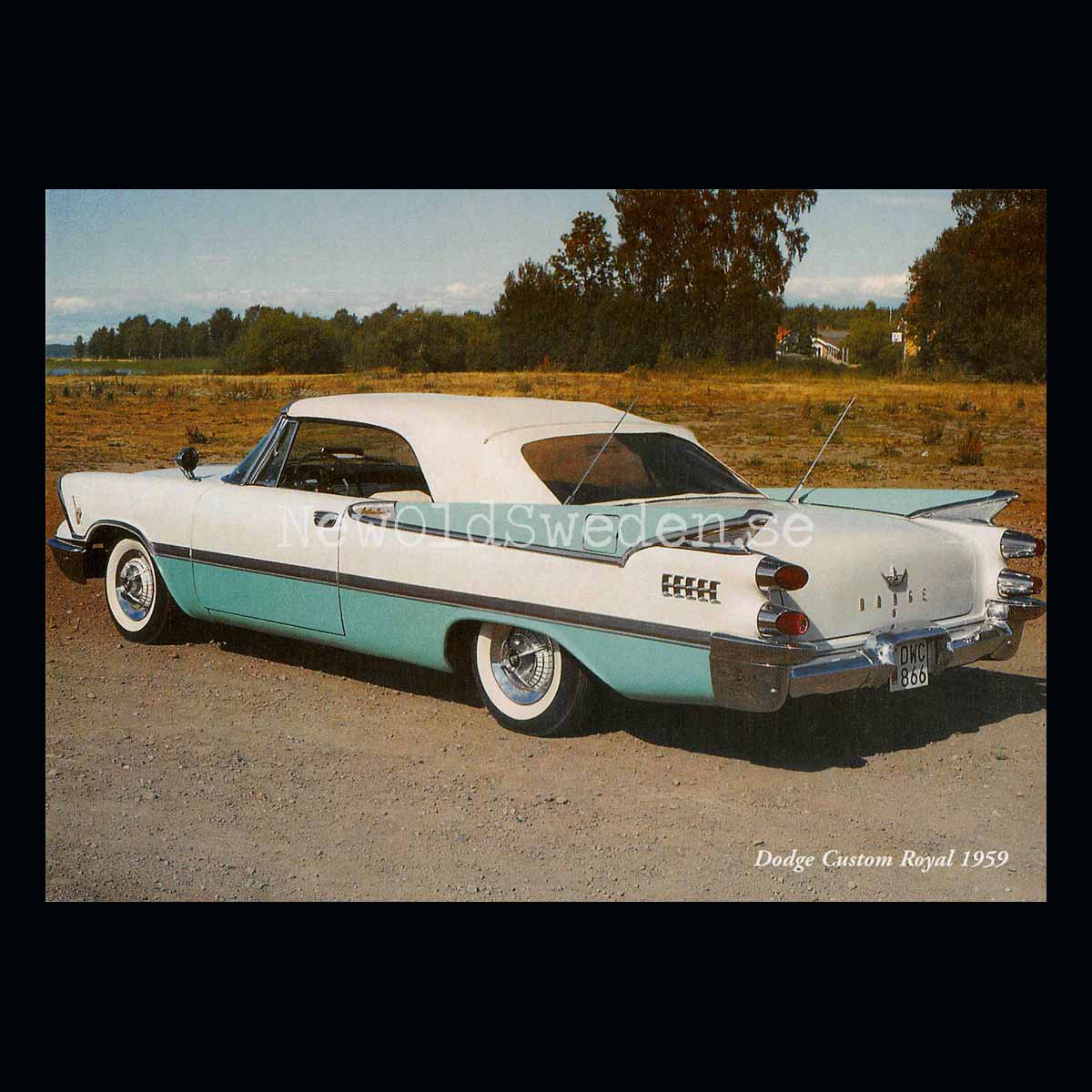 Dodge Custom Royal 1959 - Vykort A5