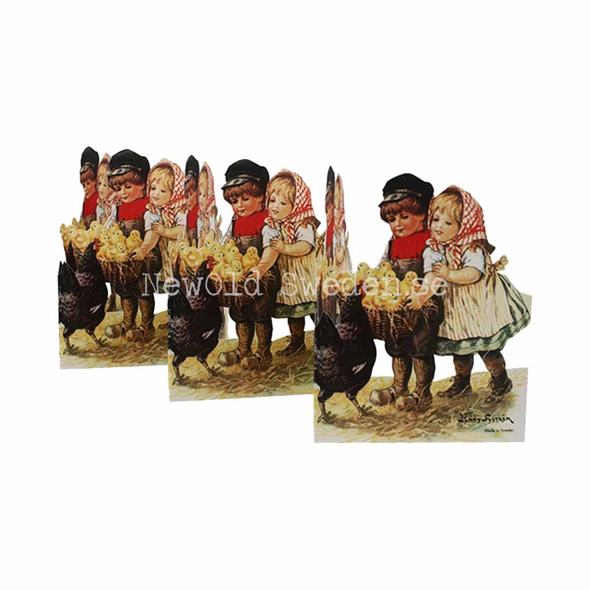Pappersrader Jenny Nyström Barn - 60 x 14 cm - R15 - 4