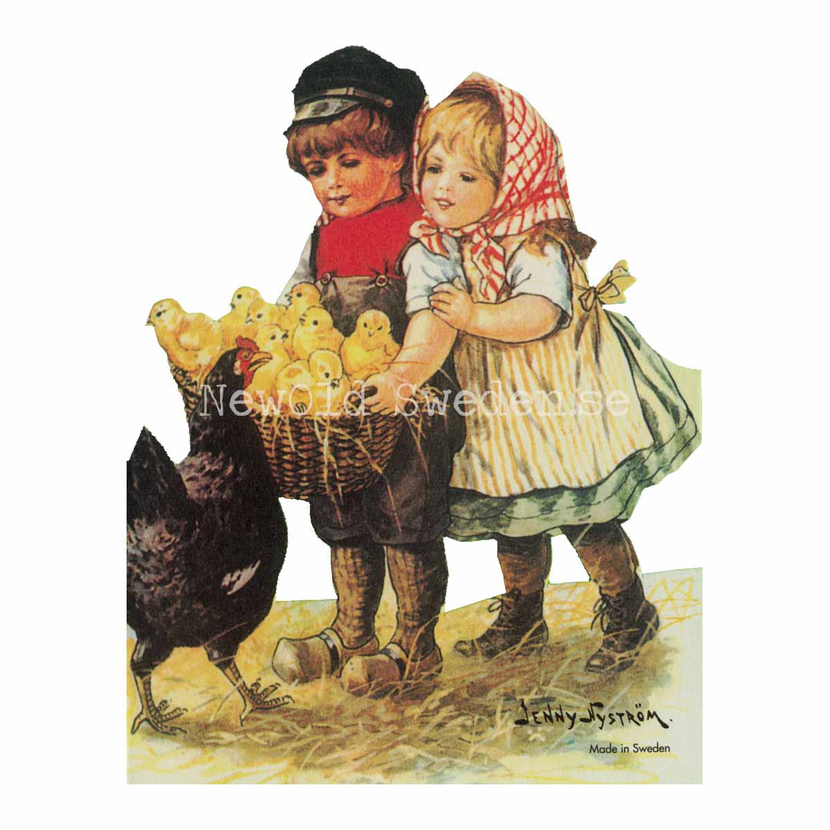 Pappersrader Jenny Nyström Barn - 60 x 14 cm - R15 - 3