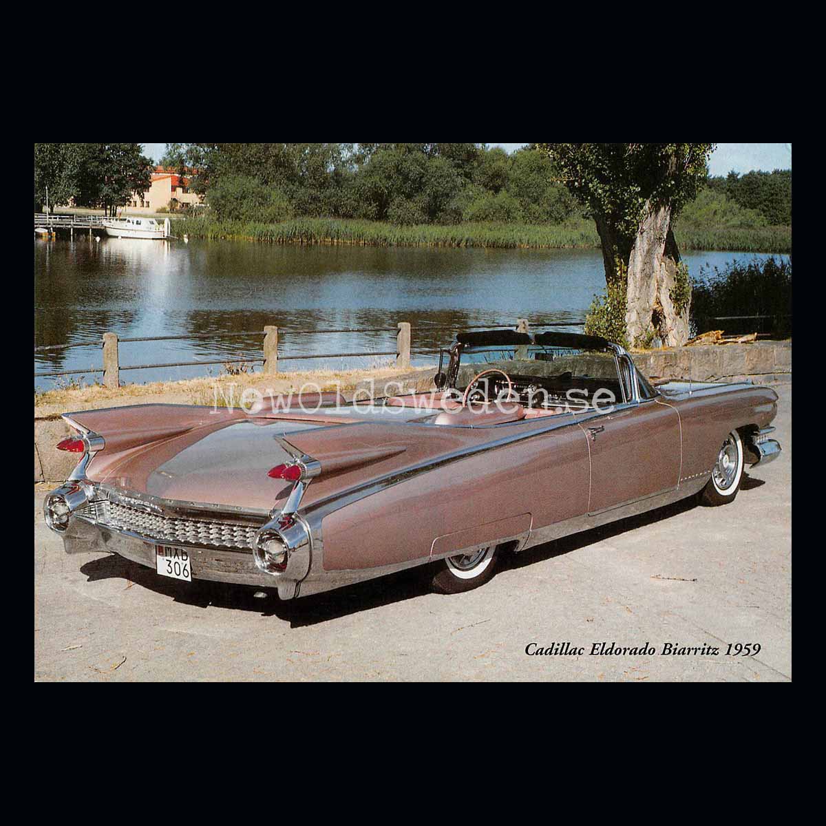 Cadillac Eldorado Biarritz 1959 - Vykort A5