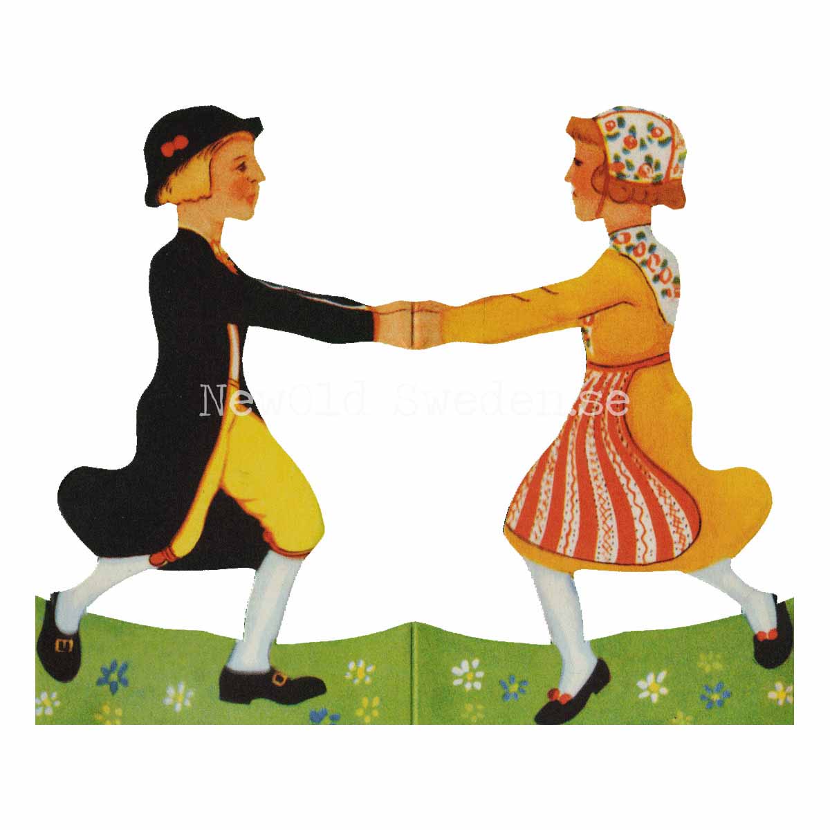 Pappersrad Fest och dans 12 x 58 cm - R10 - 4