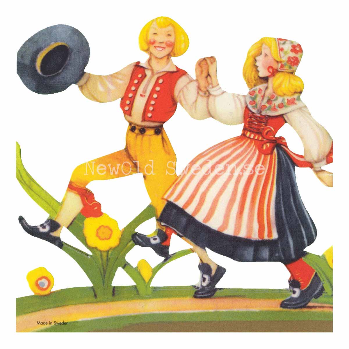 Pappersrad Blond Hatt 12 x 60 cm - R10 - 3