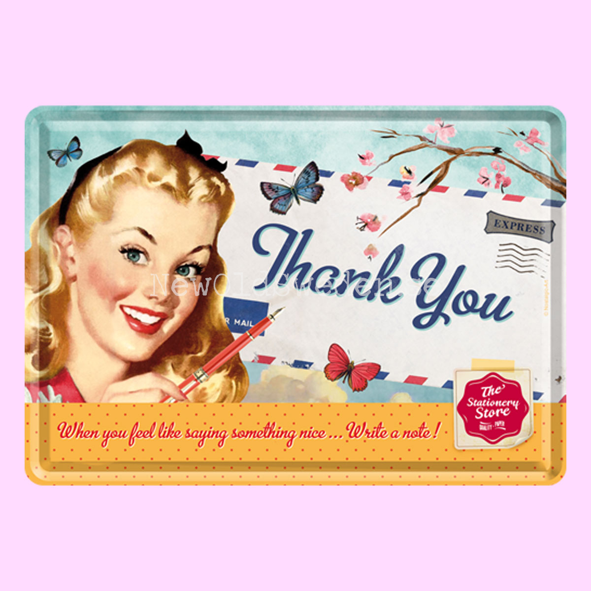 Thank You 50´s - METAL CARD T3 - 3