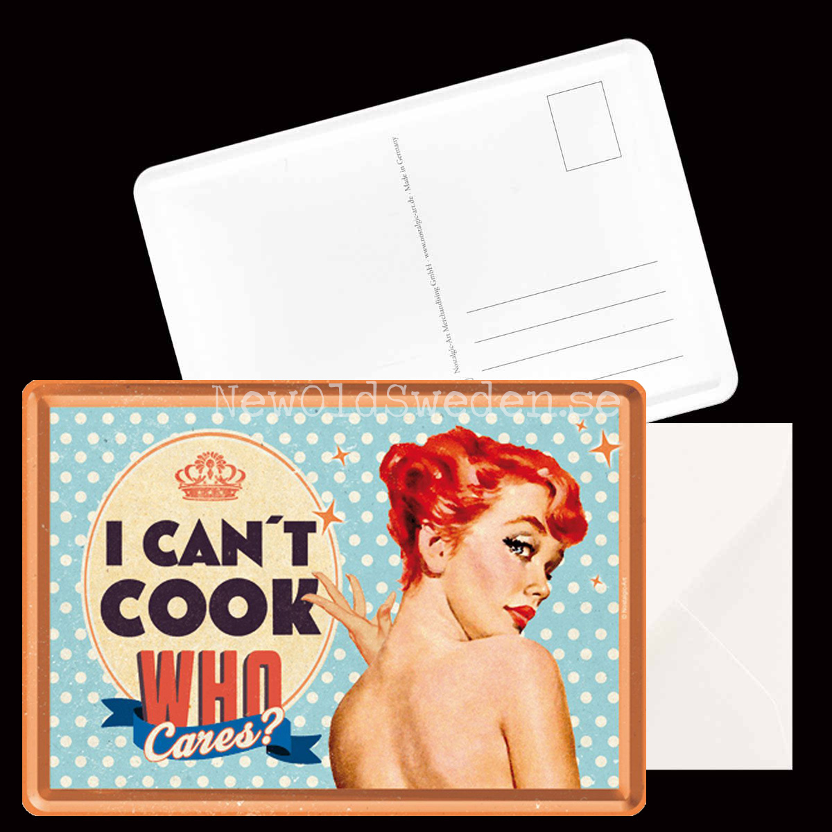 I CAN'T COOK 50´s - METAL CARD T3 - 7