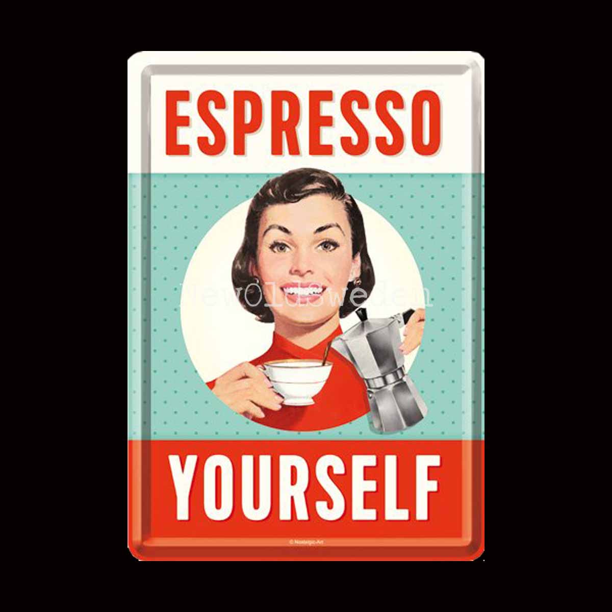 ESPRESSO YOURSELF 50´s - METAL CARD T5