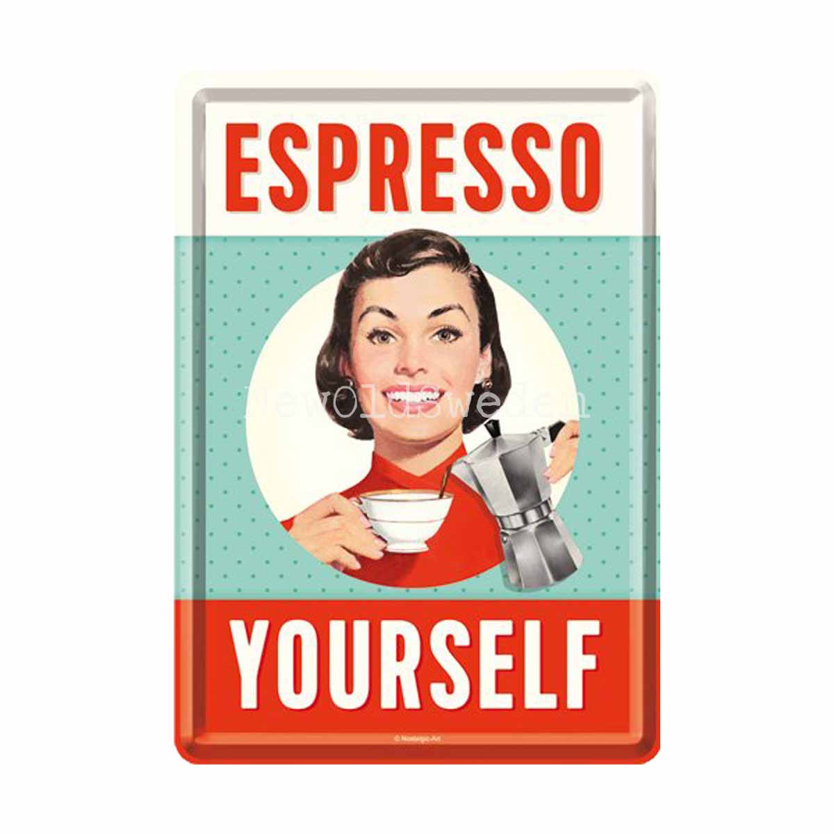 ESPRESSO YOURSELF 50´s - METAL CARD T5 - 3