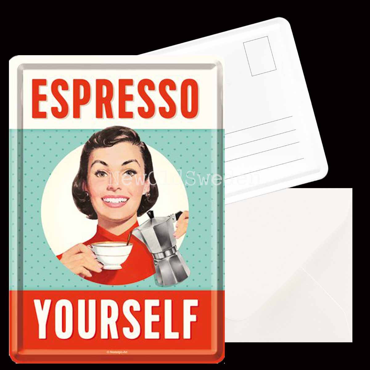 ESPRESSO YOURSELF 50´s - METAL CARD T5 - 4